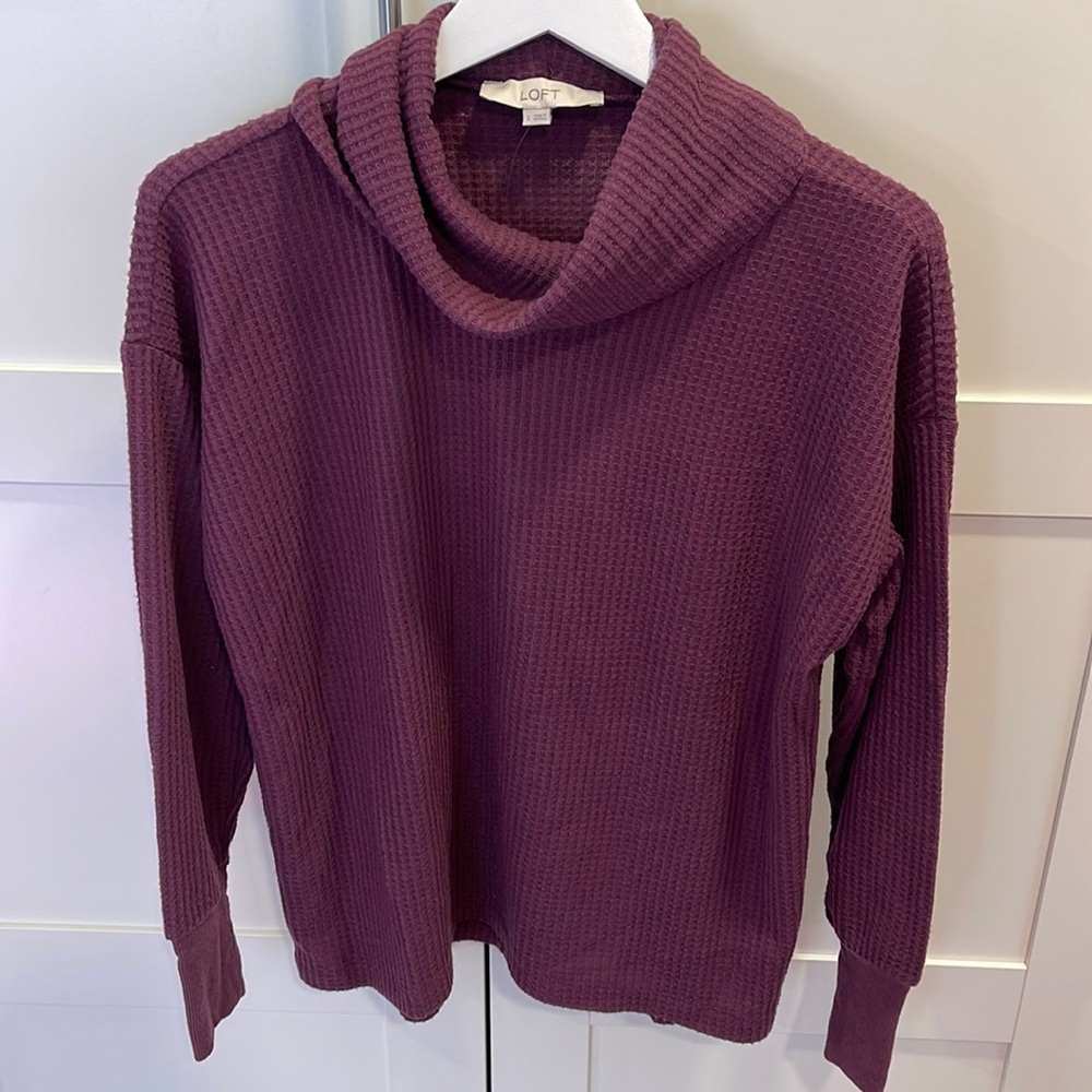 Loft Cowl Neck Top
